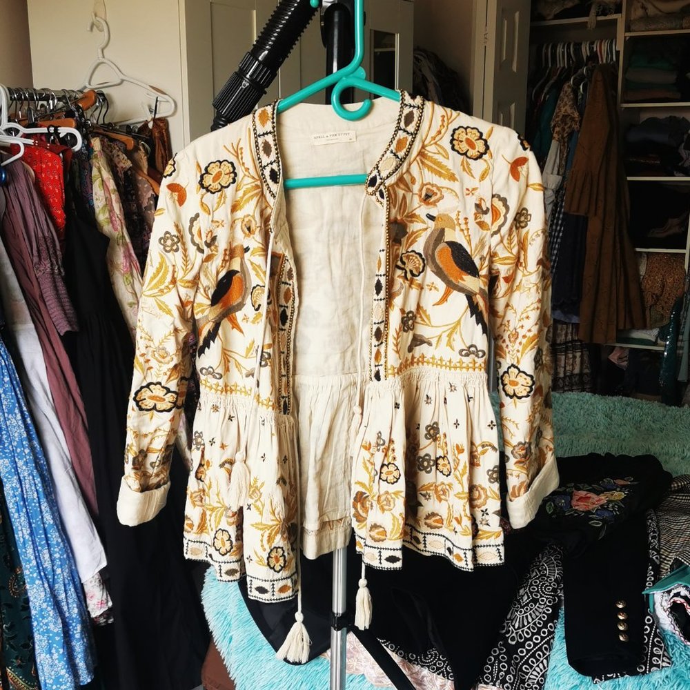 Spell Embroidered Jacket